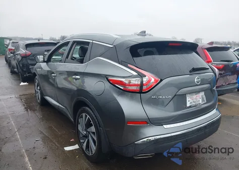 2018 Nissan Murano Platinum z USA, uszkodzony, nr VIN 5N1AZ2MH1JN171703